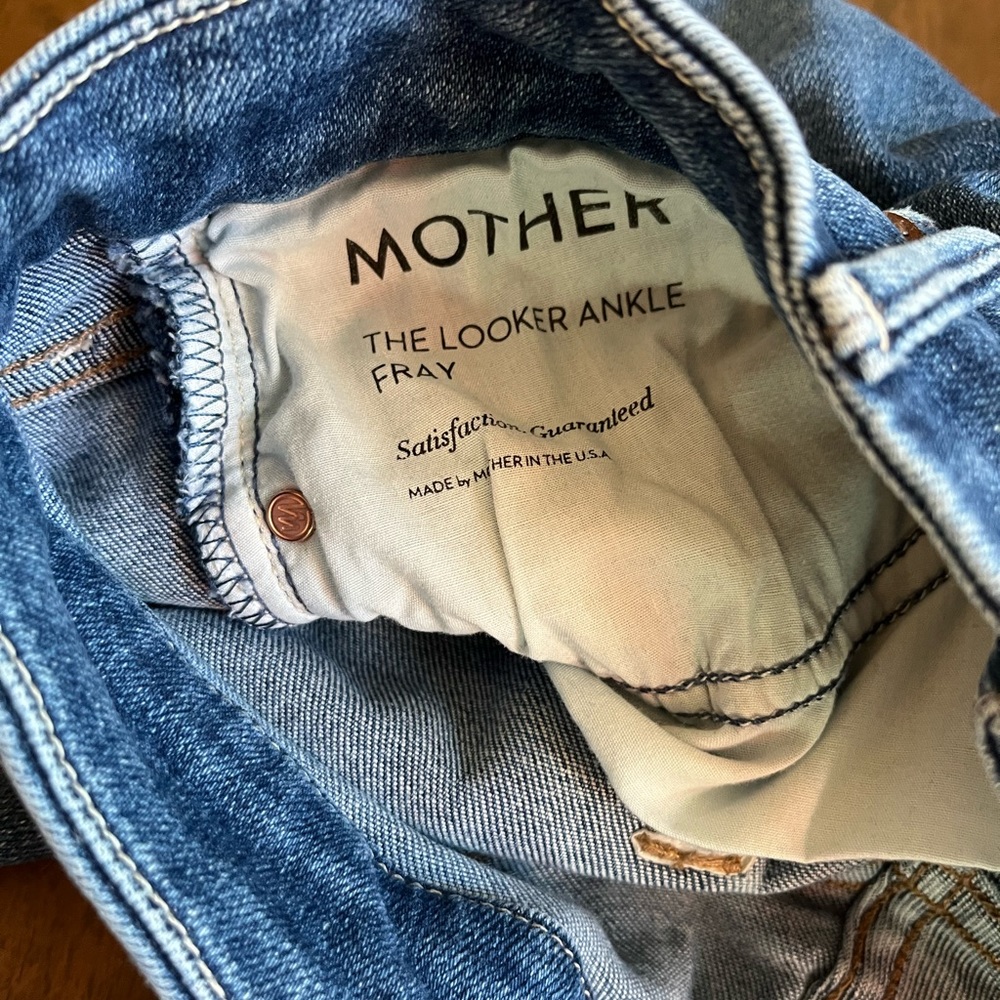 MOTHER The Looker ankle jeans